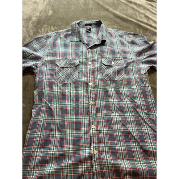 Enyce a Sean Combs Co. Short Sleeve Plaid Short Sleeve Shirt Men's Size‎ 3XL - Picture 1 of 6